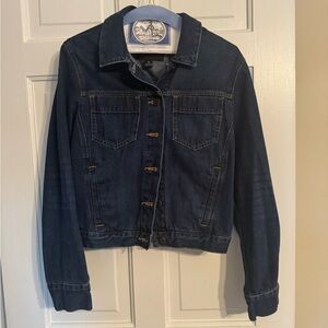 Banana Republic Dark Blue Jean Jacket M